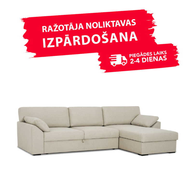 Diivan ELBA (Parem nurk, väljatõmmatav)(Tootja ladu) Diivan ELBA (Parem nurk, väljatõmmatav)(Tootja ladu)
